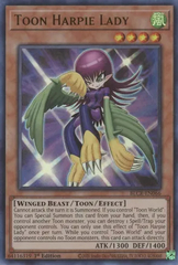 Toon Harpie Lady - BLCR-EN066 - Ultra Rare - 1st Edition