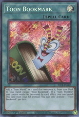 Toon Bookmark - BLCR-EN067 - Secret Rare - 1st Edition