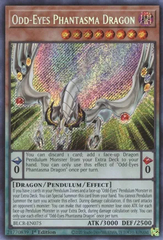 Odd-Eyes Phantasma Dragon - BLCR-EN075 - Secret Rare - 1st Edition