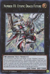 Number F0: Utopic Draco Future - BLCR-EN085 - Secret Rare - 1st Edition