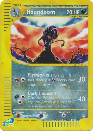 Houndoom - 15/147 - Rare - Reverse Holo