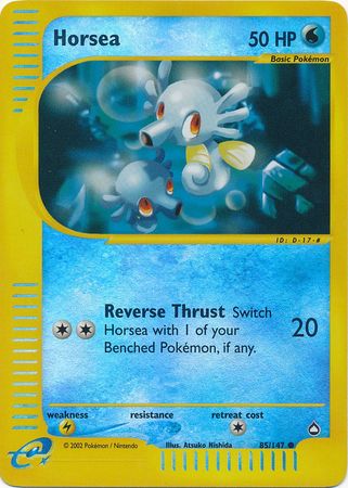 Horsea - 85/147 - Common - Reverse Holo