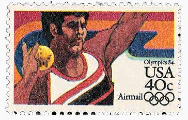 Shot Put, 1984 Olympics