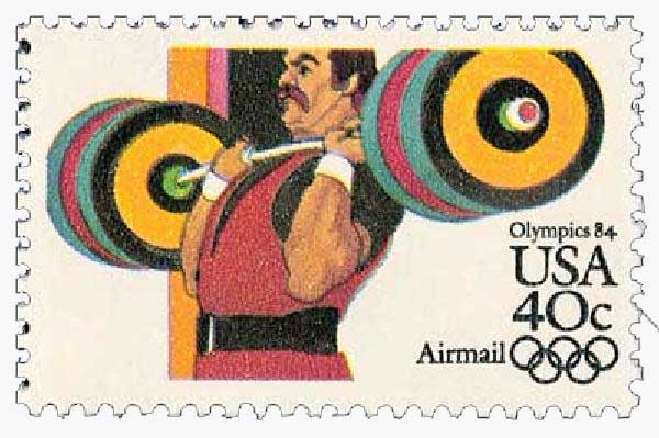Weight Lifting 1984 Olympics