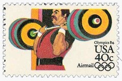 Weight Lifting 1984 Olympics