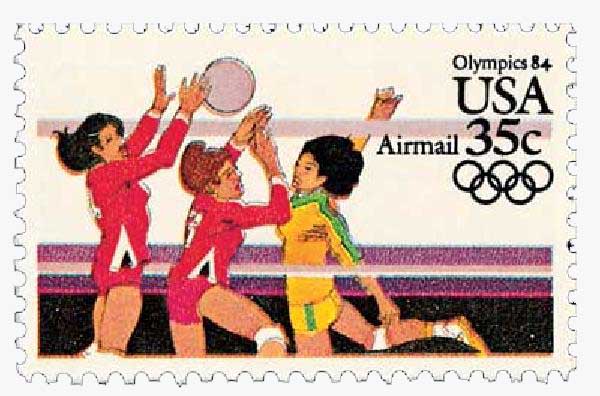 Womens Volleyball, 1984 Olymp