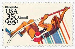 Pole Vaulting, 1984 Olympics