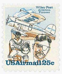 Wiley Post w/Plane