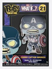 Funko Pop Pins - #21 - Zombie Captain America - What If