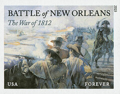 First-Class Forever Stamp - Imperforate The War of 1812: The Battle of New Orleans