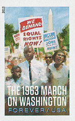 First-Class Forever Stamp - Imperforate The 1963 March on Washington