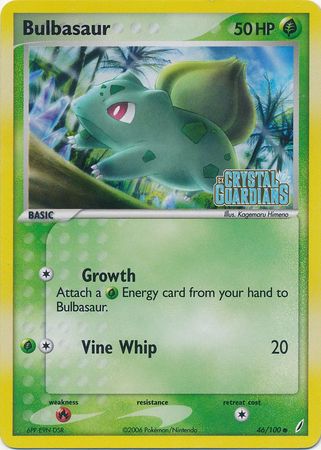 Bulbasaur - 46/100 - Common - Reverse Holo