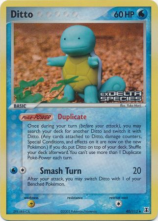 Ditto - 40/113 - Uncommon - Reverse Holo