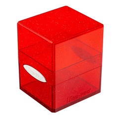 Ultra Pro - Satin Cube Glitter Red