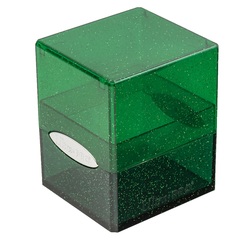 Ultra Pro - Satin Cube Glitter Green