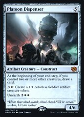 Platoon Dispenser - Foil - Prerelease Promo