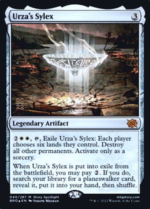 Urzas Sylex - Foil - Prerelease Promo