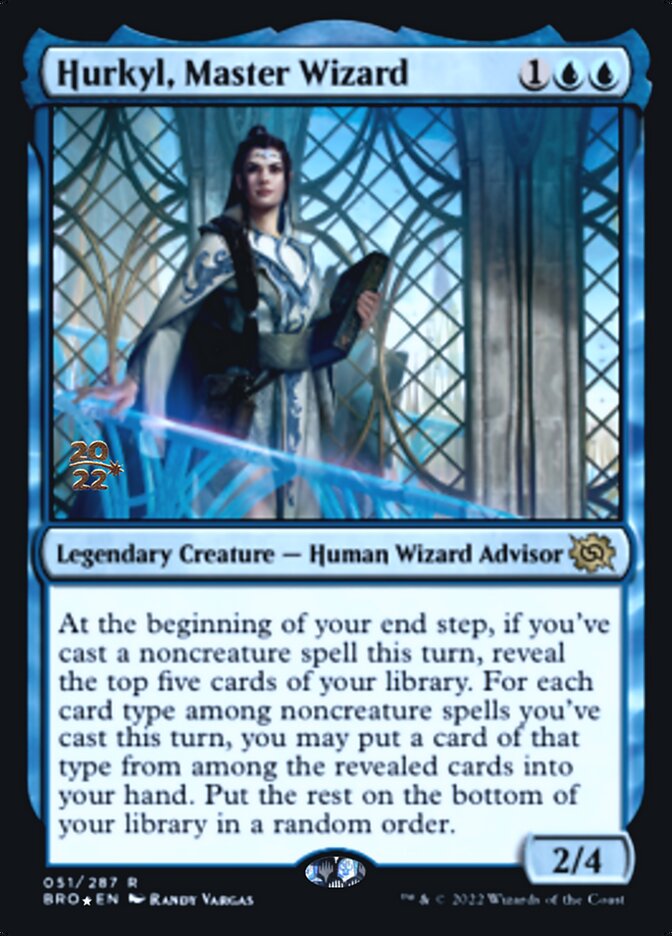 Hurkyl, Master Wizard - Foil - Prerelease Promo