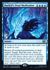 Hurkyl's Final Meditation - Foil - Prerelease Promo