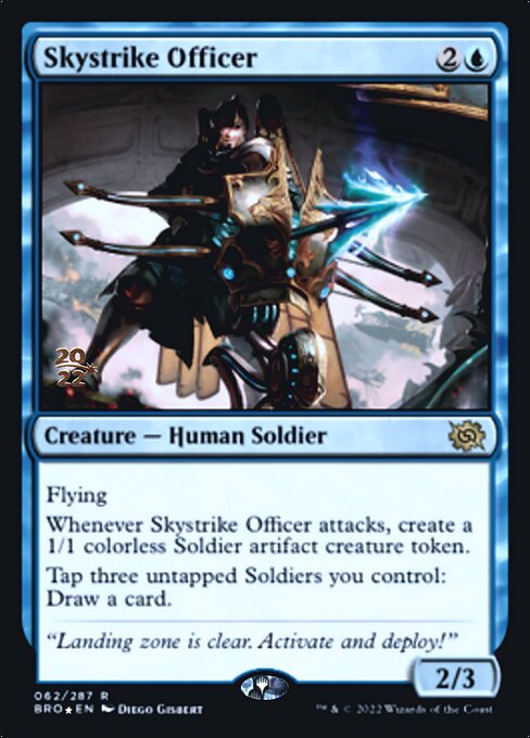 Skystrike Officer - Foil - Prerelease Promo