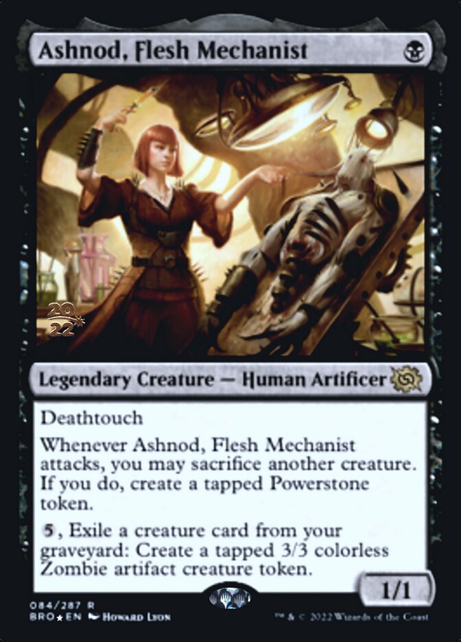 Ashnod, Flesh Mechanist - Foil - Prerelease Promo