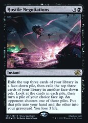 Hostile Negotiations - Foil - Prerelease Promo