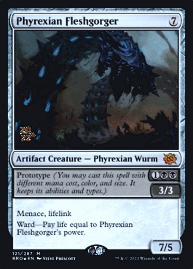 Phyrexian Fleshgorger - Foil - Prerelease Promo