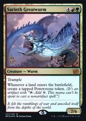 Sarinth Greatwurm - Foil - Prerelease Promo