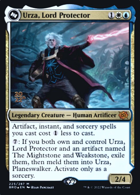 Urza, Lord Protector - Foil - Prerelease Promo