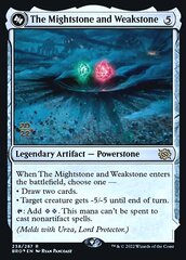 The Mightstone and Weakstone - Foil - Prerelease Promo