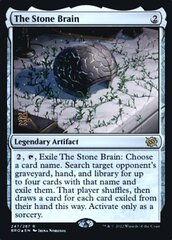 The Stone Brain - Foil - Prerelease Promo