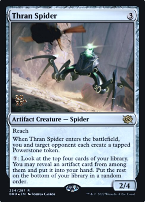 Thran Spider - Foil - Prerelease Promo