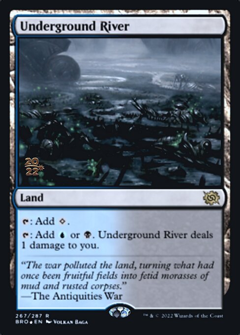 Underground River - Foil - Prerelease Promo