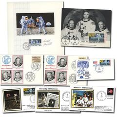 Moon Landing Collection, Set of 8 Commemorative Covers and Cards