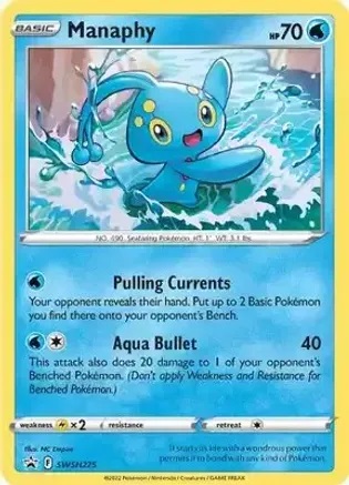 Manaphy - SWSH275 - SWSH Black Star Promos