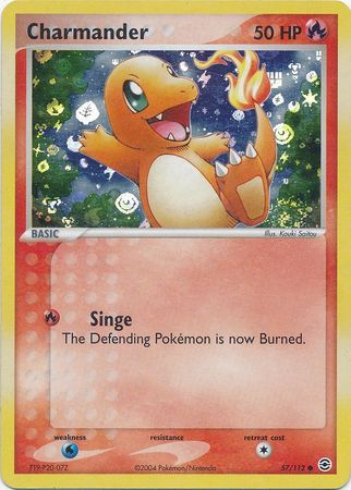 Charmander - 57/112 - Common - Reverse Holo