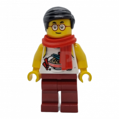 LEGO Mr. Tang - Dark Red Legs