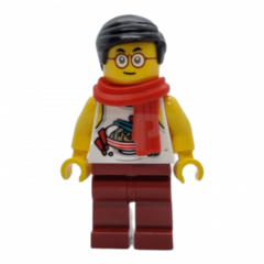 LEGO Mr. Tang - Dark Red Legs