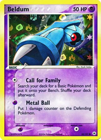 Beldum - 54/101 - Common - Reverse Holo