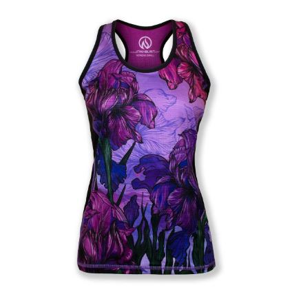 INKnBURN Womens Iris Racerback Tank Top (214299961)