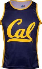Adrenaline Promotions NCAA Men's California Berkeley Golden Bears RUN/TRI Singlet (107180845)