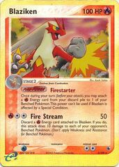 Blaziken - 3/109 - Holo Rare - Reverse Holo