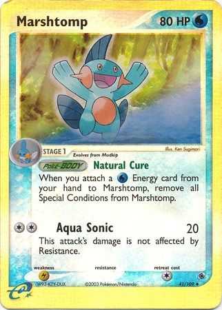 Marshtomp - 41/109 - Uncommon - Reverse Holo