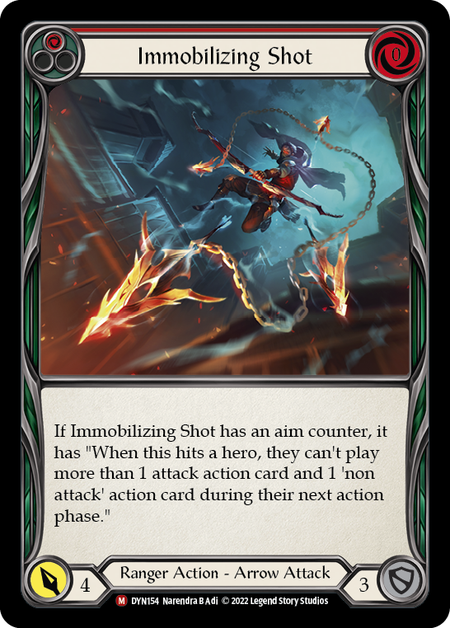 Immobilizing Shot - Rainbow Foil