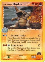 Team Magma's Rhydon - 22/95 - Rare - Reverse Holo