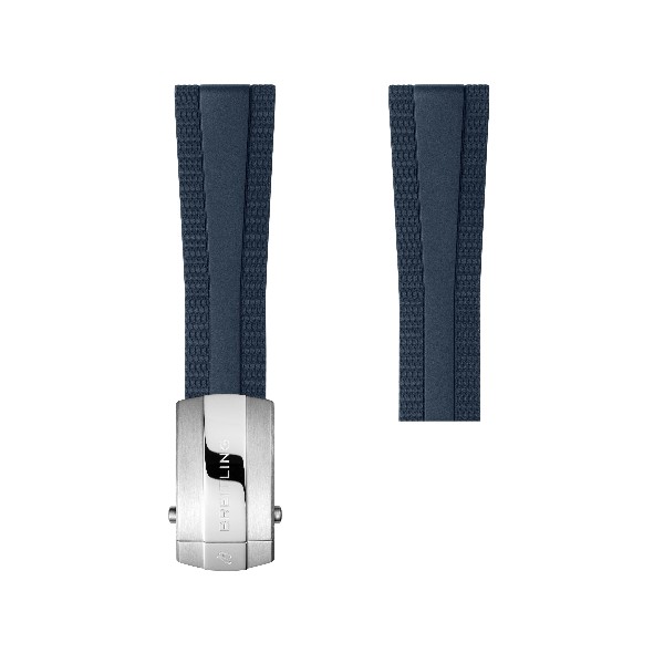 Breitling - Blue Rubber Strap - 22 Mm