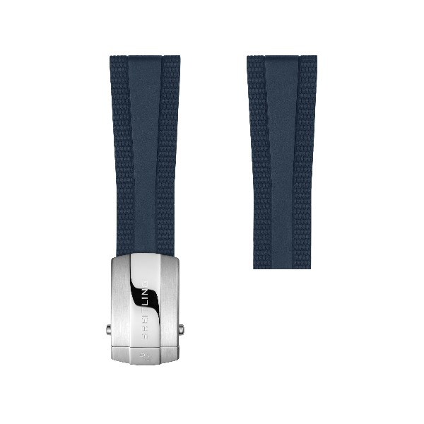 Breitling - Blue Rubber Strap - 24 Mm