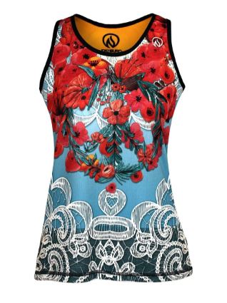 INKnBURN Womens Boho Singlet, X-Small (209612724)