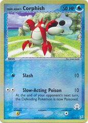 Team Aqua's Corphish - 51/95 - Common - Reverse Holo