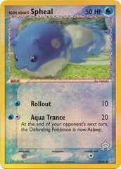 Team Aqua's Spheal - 57/95 - Common - Reverse Holo